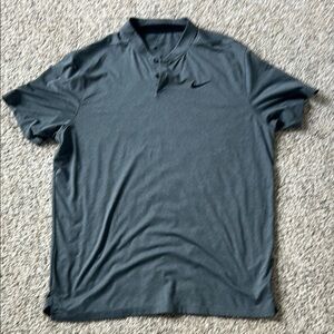 Nike Men's Charcoal Polo Shirt